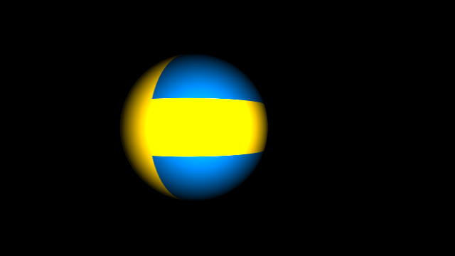 My first OpenGL sphere